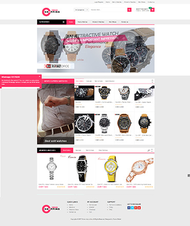 Ecommerce website development